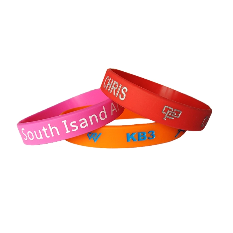 New Design Personalized Silicone Wristbands Sports Silicone Bracelets