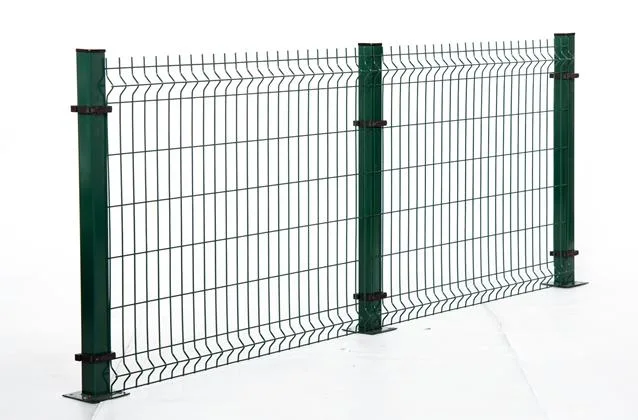 Malha de arame soldada Curvy 3D galvanizado Fence Triangle Mesh Fence