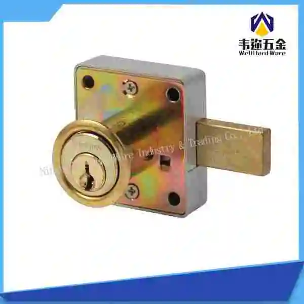 Cm-26L 29mm Golden Mexico Furniture Drawer Lock