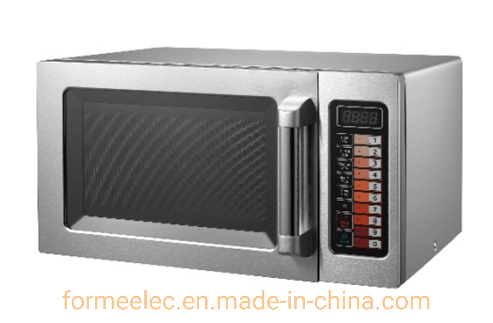 Acero inoxidable 1800W Horno Microondas 34L Microondas comercial