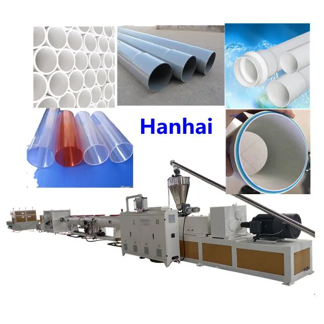 Three Layers 16-63mm Two Four Cavity Electricity Underground PVC Water Supply Sewage Pipe Extrusion Production Line