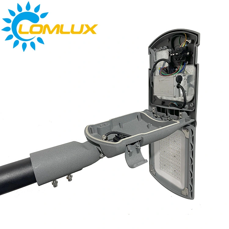 محرك ذكي بقوة 100 واط IP66 من الألومنيوم SD LED Street Light