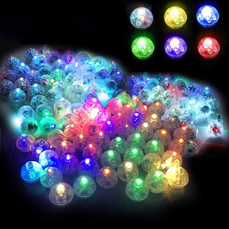 Christmas Wedding Party Decoration Flash Small Light Ball Lamp Multicolor Mini LED Ball Party Balloon