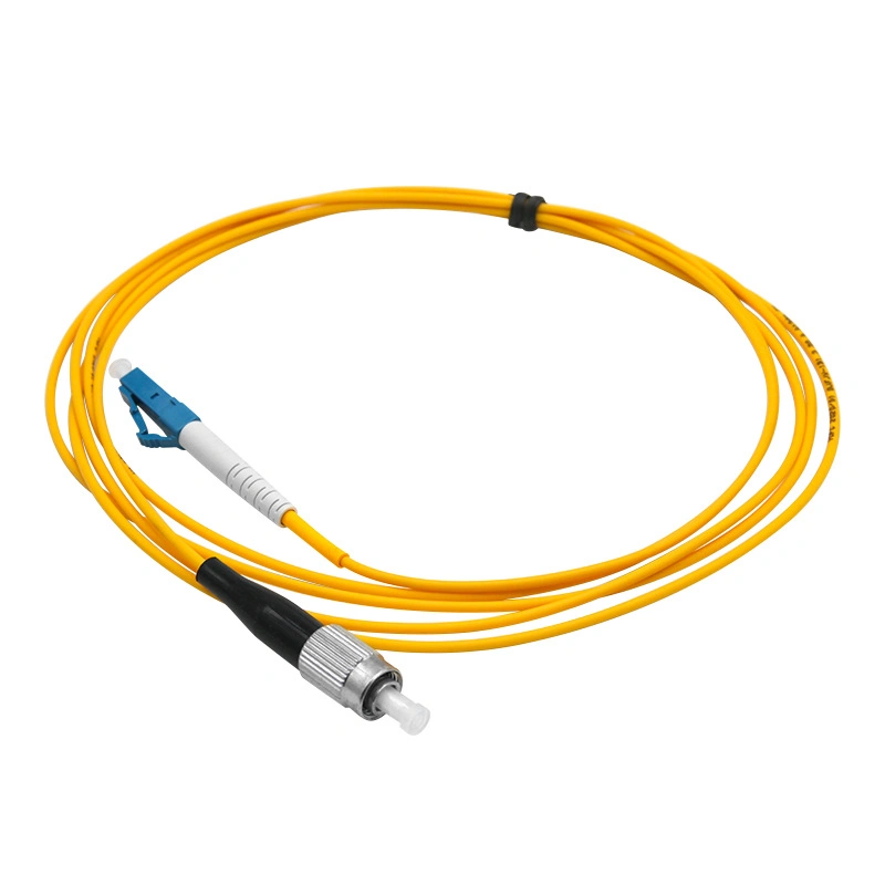 Cordon de raccordement fibre optique multimode LC/UPC-SC/UPC 2 mm en duplex