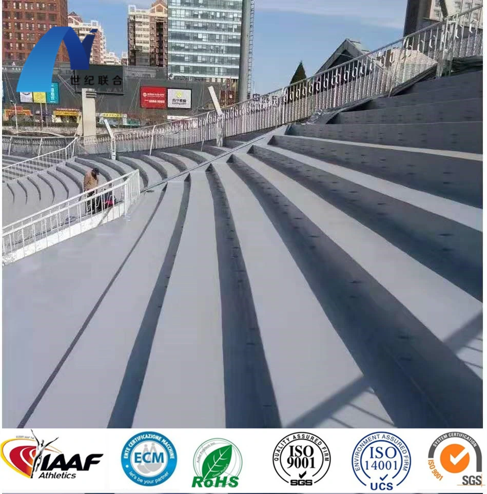 SGS certificadas de la IAAF Water-Based popular de la capa superior de deportes de pista de los tribunales de la superficie del suelo el Athletic pista de atletismo