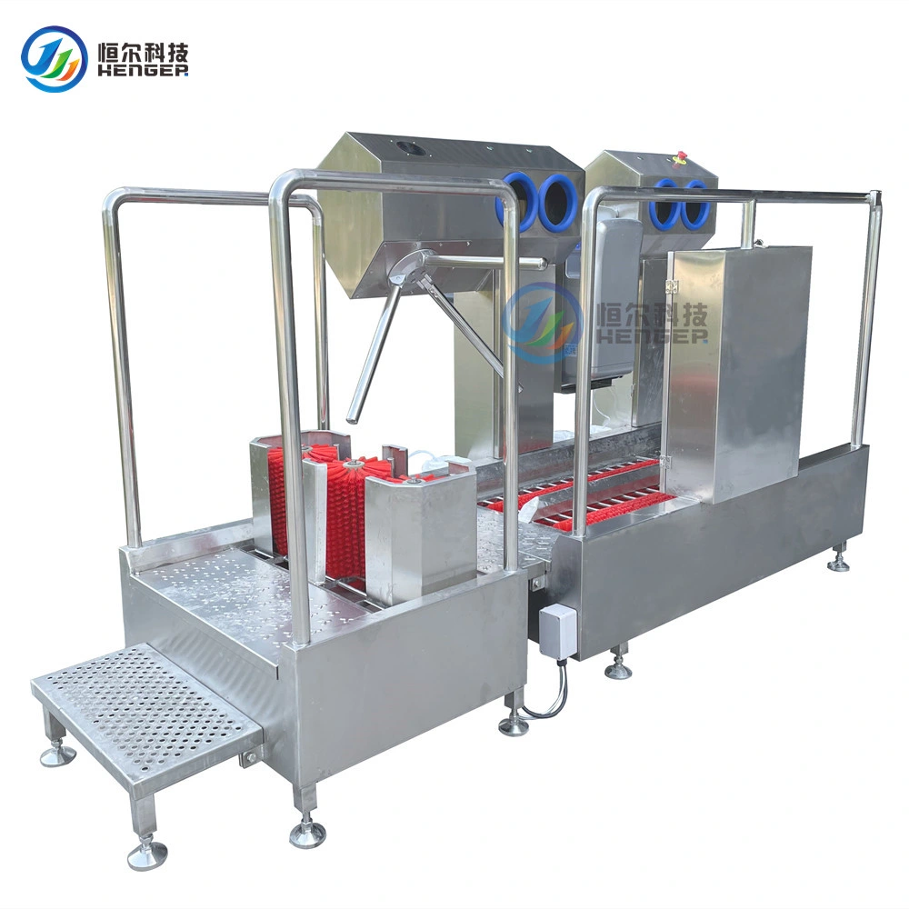 Fully Automatic Boots Washing Machine with Hands Disinfection
