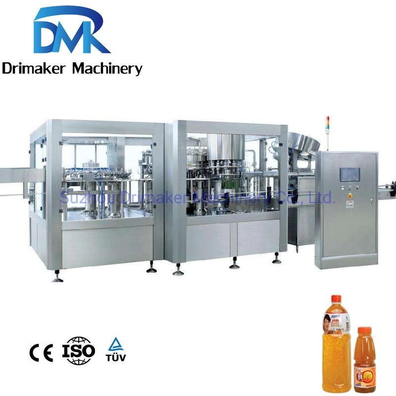 Automatic Beverage Drinking Water Juice Packaging Sealing Filling Packing Machine Production Line