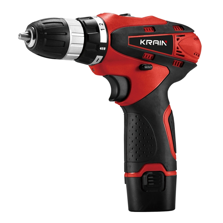 12V 1.4ah Impact Double Speed LED Cordless Drill