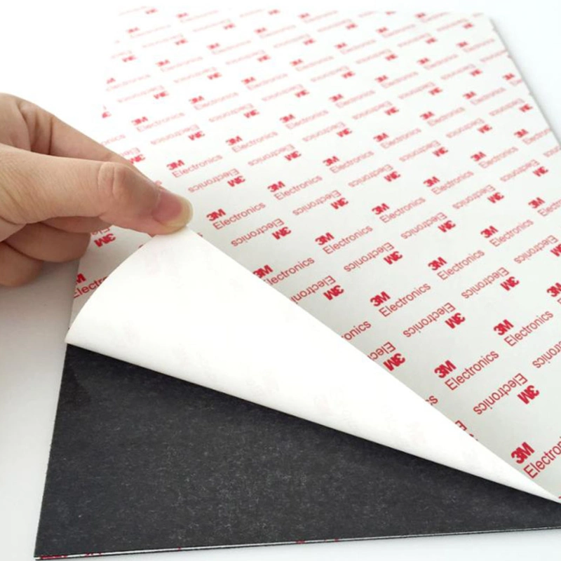 Flexible Rubber Iron Sheet Plain or Adhesive Magnet Ferrite Sheet