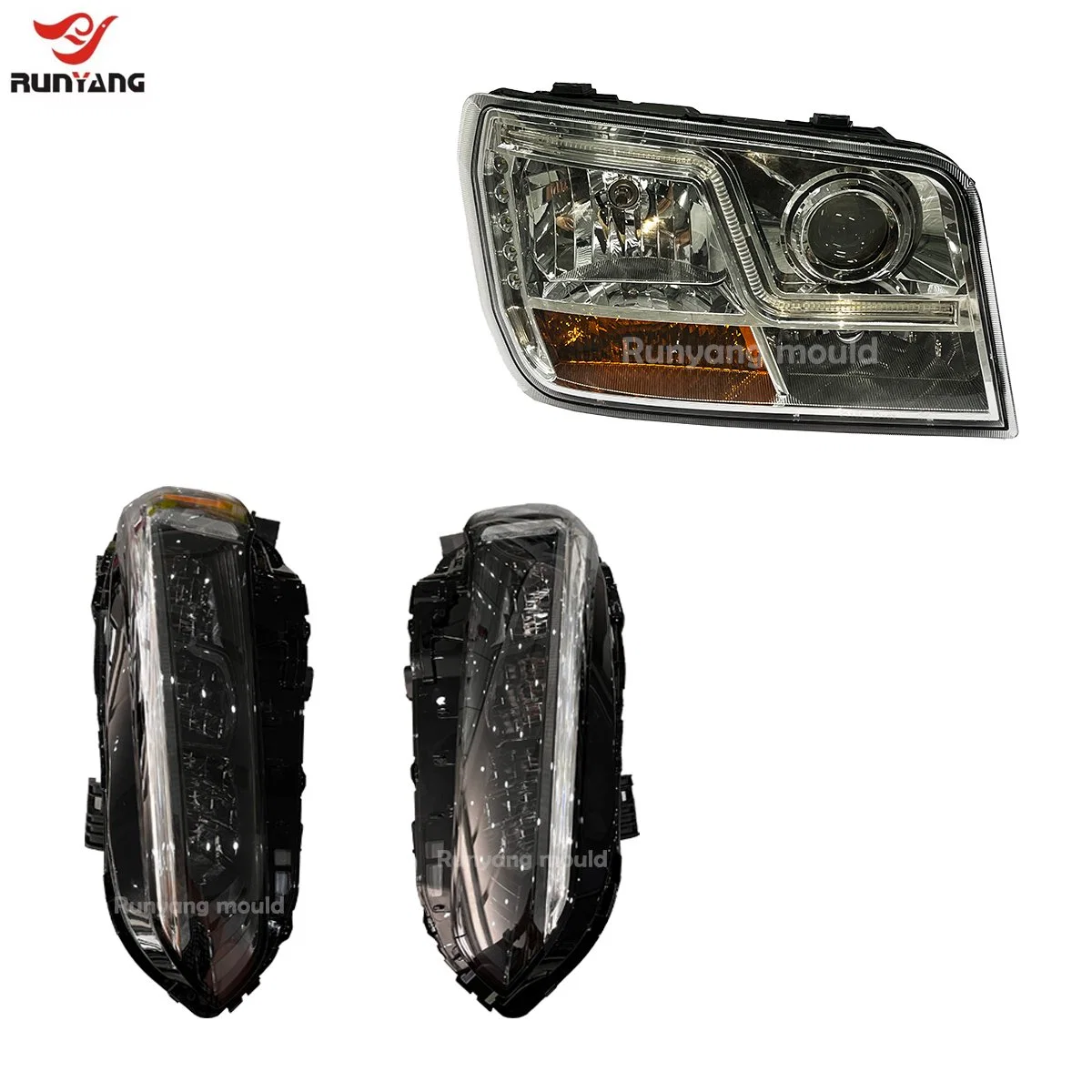 Hot Runner Plastic Automotive Parts Car Rear Lamp Accessories Tail Lamp Auto Injection Mould Manufacturers