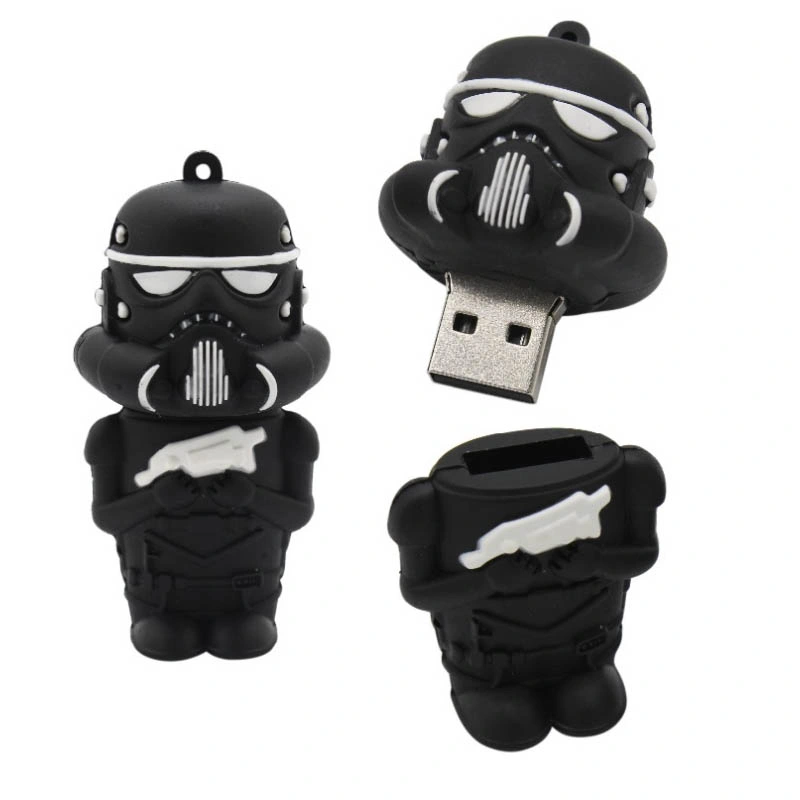 8GB 16GB 32GB Customized 2D/3D PVC Cartoon USB Flash Disks/Pen Drive/USB Flash Drive for Promotional Gift