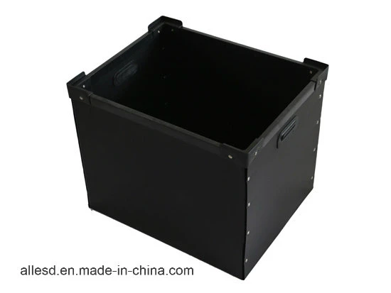 ESD Black Plastic Box Cleanroom PP Corrugated Box