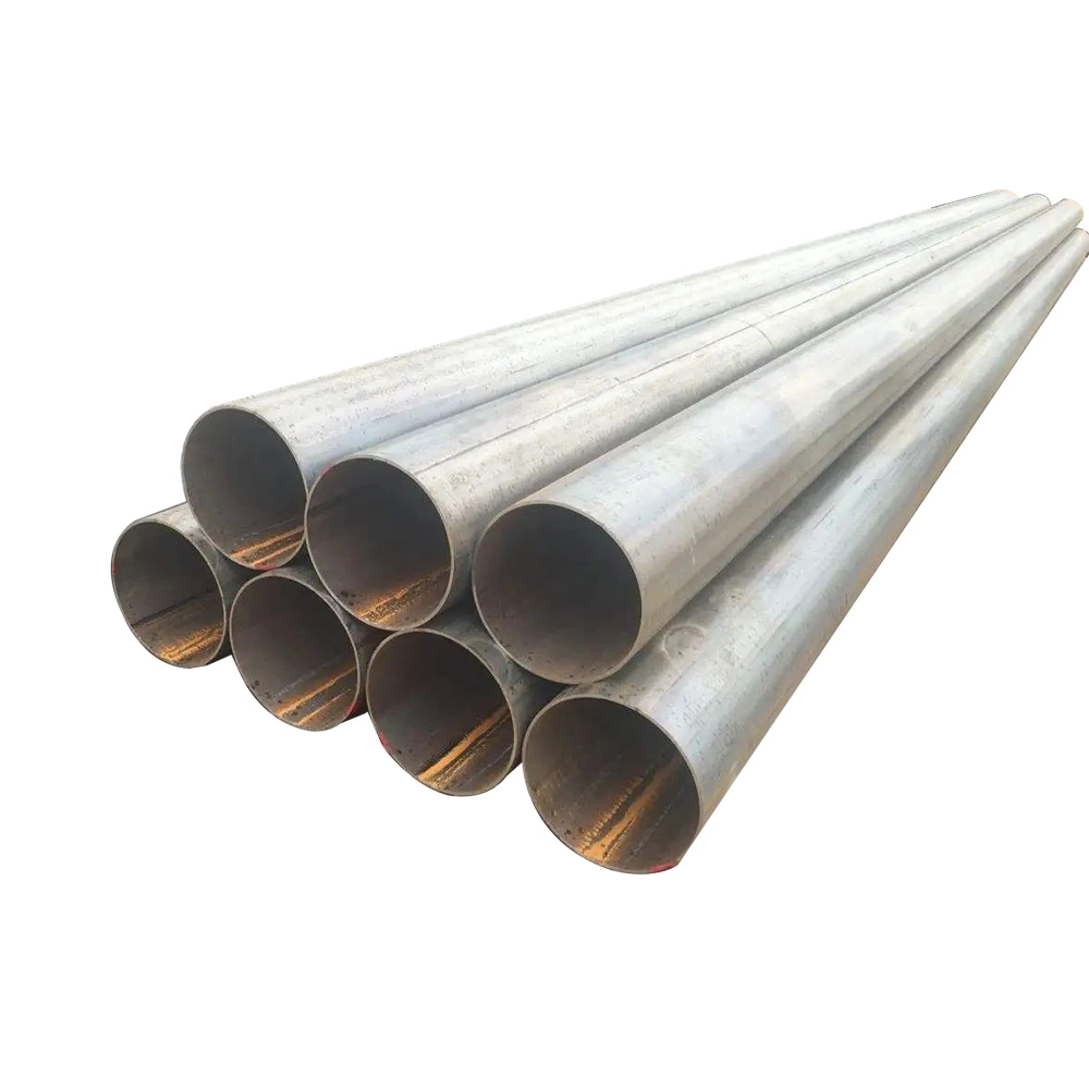 Fabricação tubo de aço carbono para tubos de aço industrial, de alta precisão DIN ERW para fabricantes de caldeiras de alta pressão Stock Q235B tubo de grande diâmetro 1220 * 12