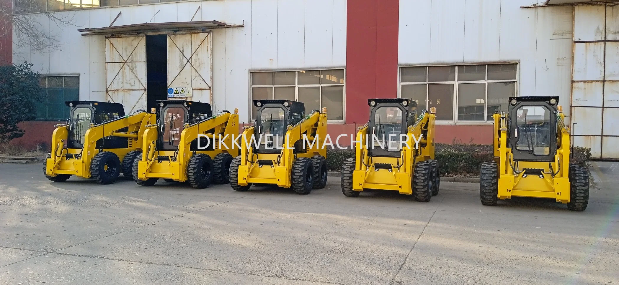 Super Monkey Official Hj120 103kw Wheel Loader Rated Load 1200kg with Weichai Engine/Various Attachments/Luxury Cap Hot Sale Skid Steer Loader