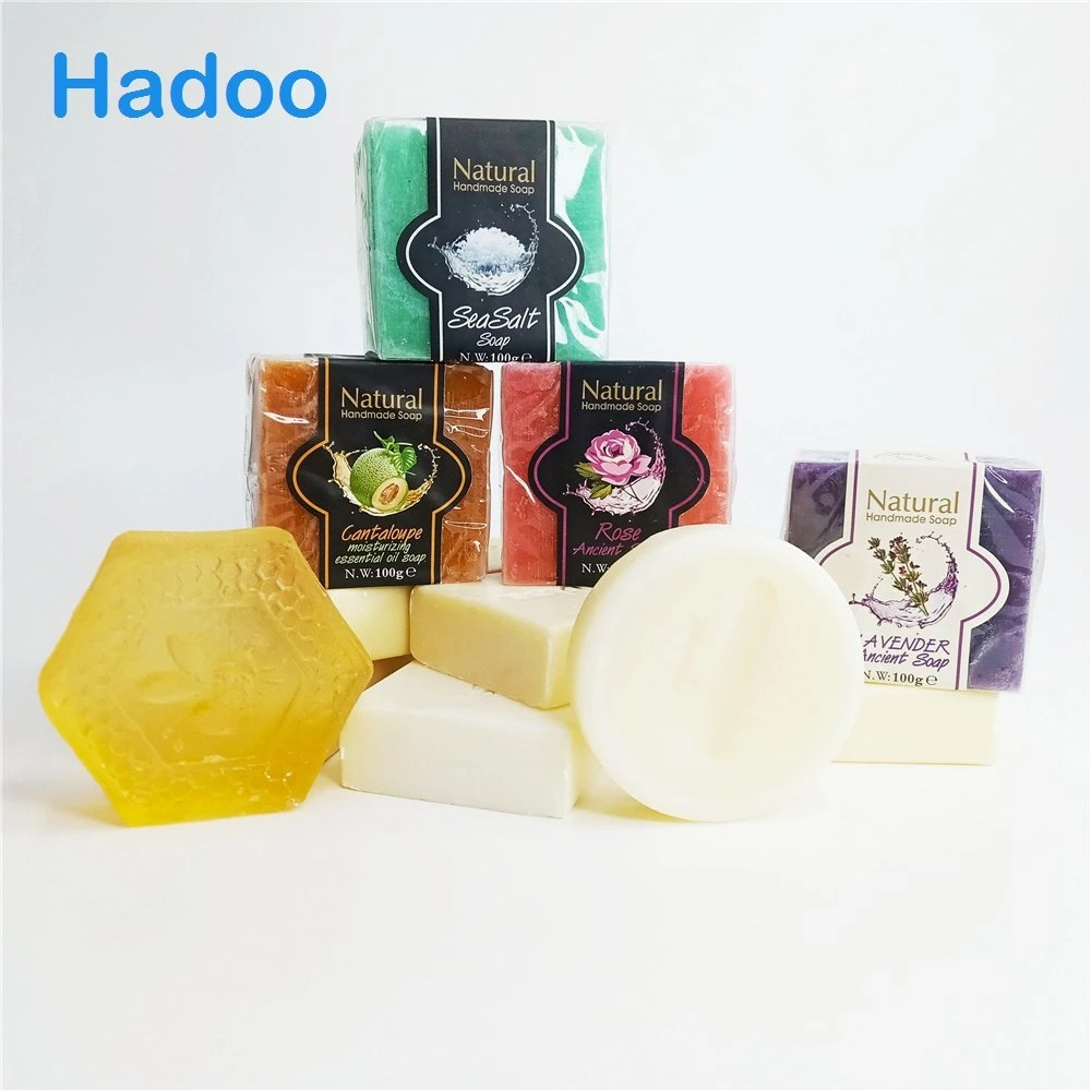 80g/90g de petites savon de lessive organique naturel savon de toilette parfumés de fleur de peau