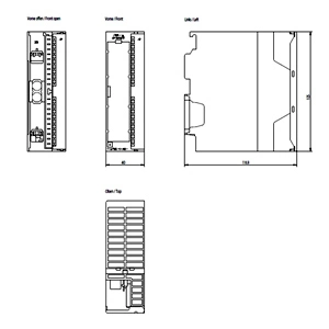 6es7332-5HD01-0ab0 Simatic S7-300 PLC, salida analógica SM 332