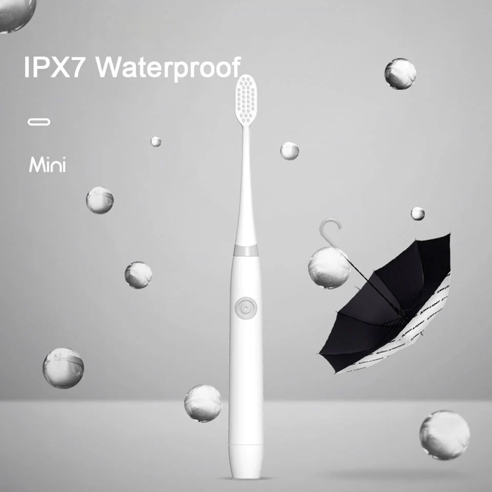 Escova de dentes eléctrica OEM Adulto à prova de água IPX7 dentes 3 Modos de Dentes Branqueamento rótulo privado