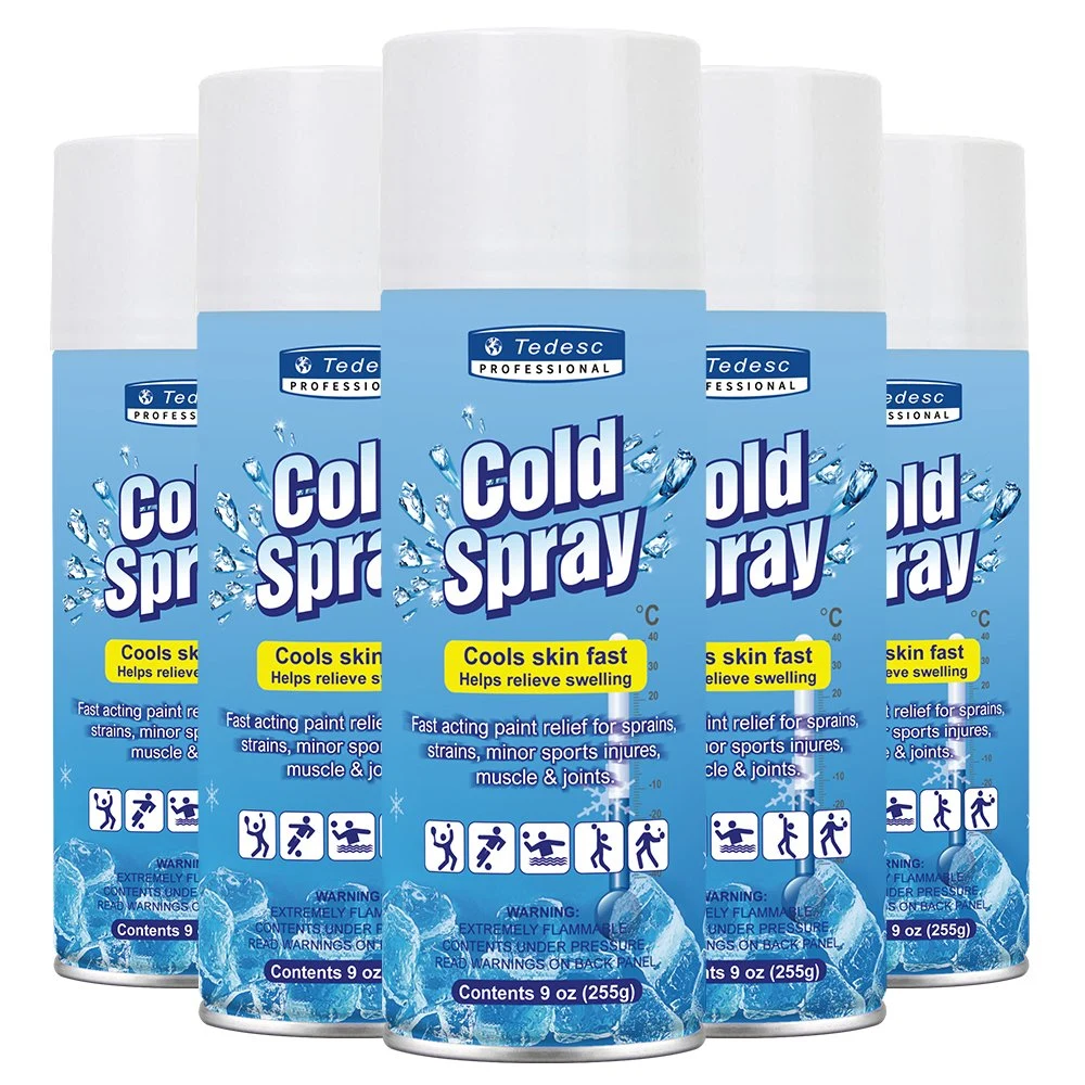 for Fast and Quick Cold Treatment Electronics Cooling Freeze Spray Coolant Aerosol Spray