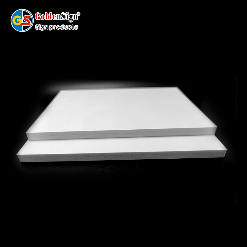 Goldensign High Density Plastic Sheet PVC Foam Sheet Laminated PVC Foam Board