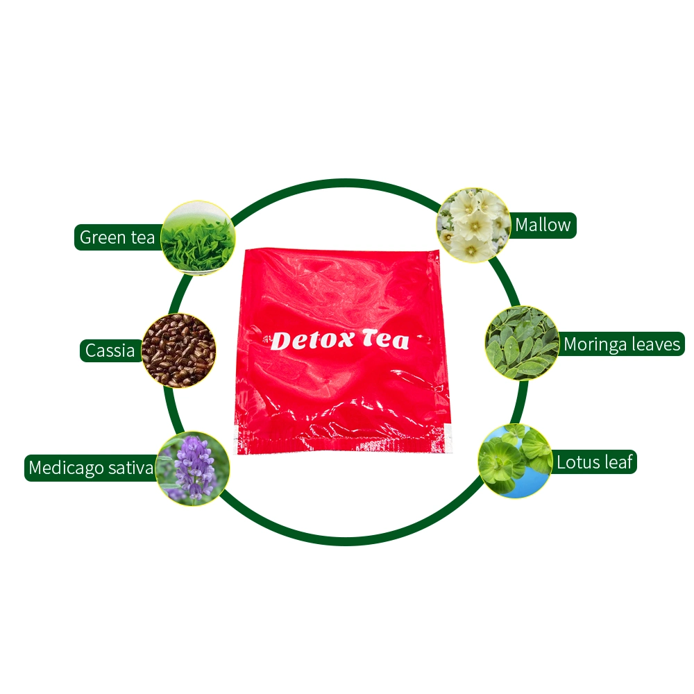 30 días OEM Detox té quema grasas acelera el metabolismo revitaliza ayudar la digestión de té adelgazante