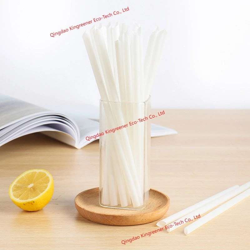 Quanhua Alternative to Plastic PLA Biodegradable Disposable Straw