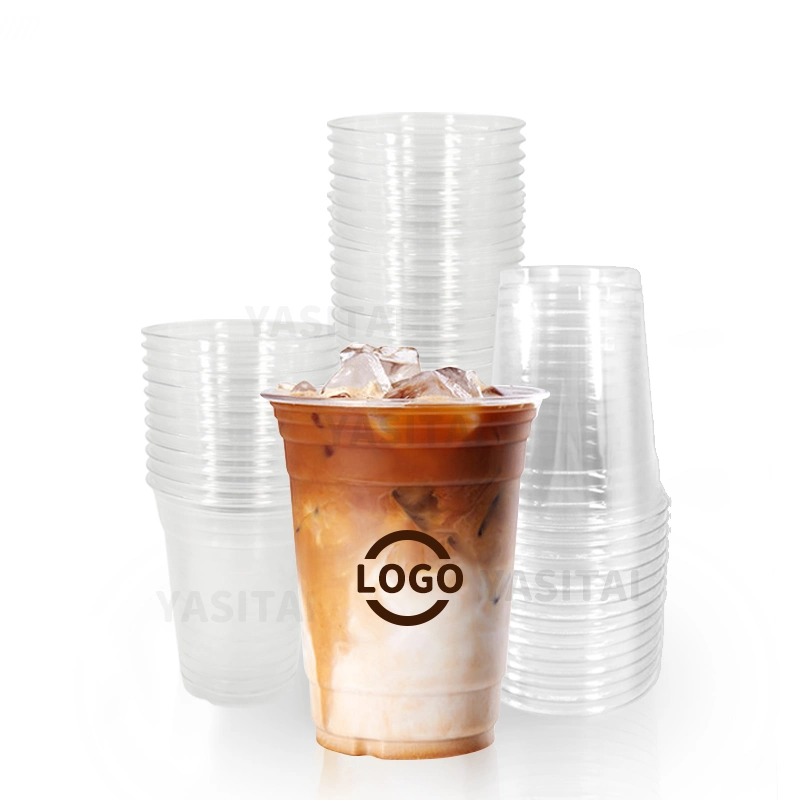 La Chine 2023 Hot vendre PP Soft Clear Jus de fruits pour CUPS Smoothie Boba Bubble tasse de thé