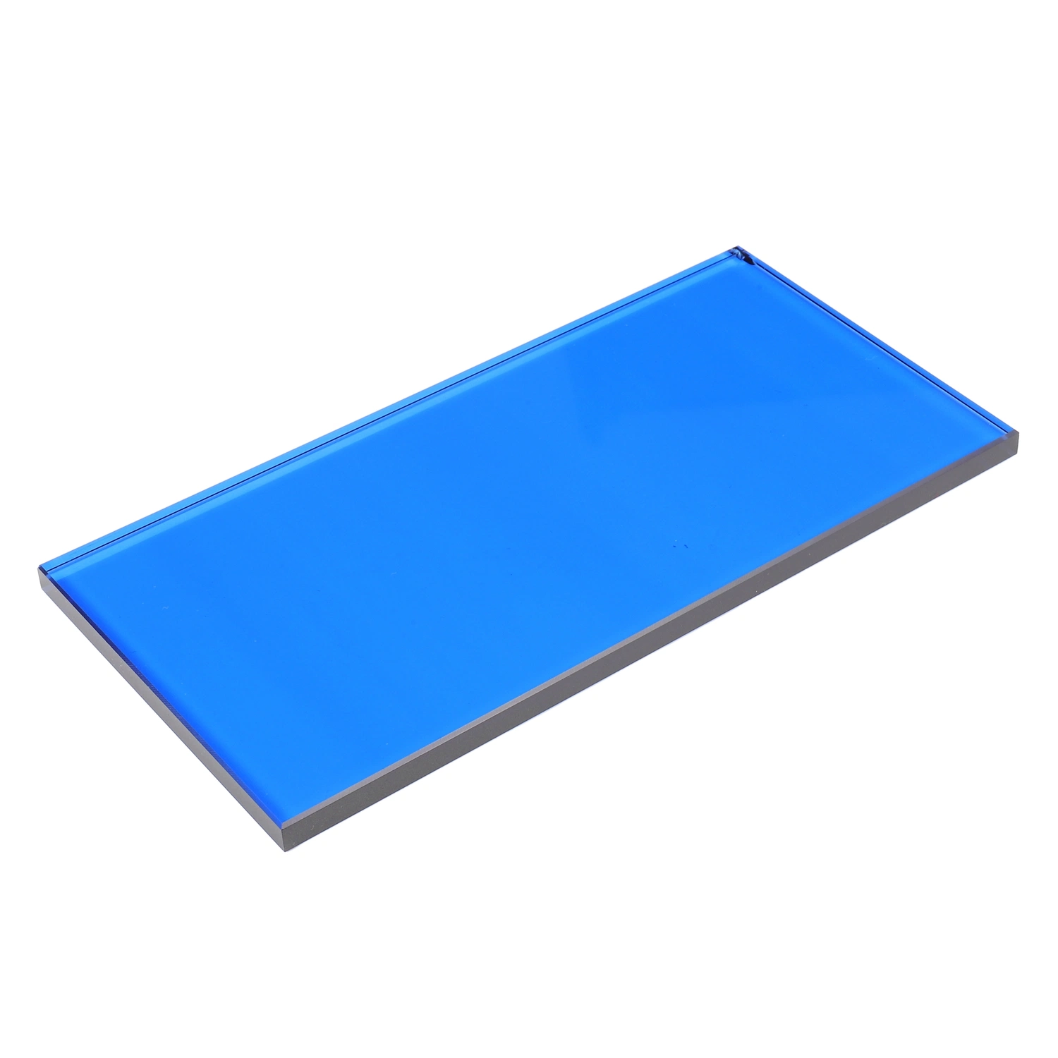 4mm-12mm Dark Blue Tinted Plate Float Building Sheet Glass (C-dB)