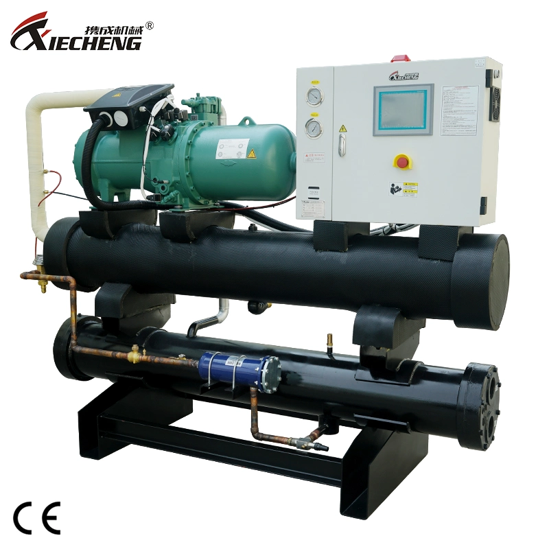 High Efficency R410A/R22 Open Type Liquid Industrial Water Cooled Chiller Unit