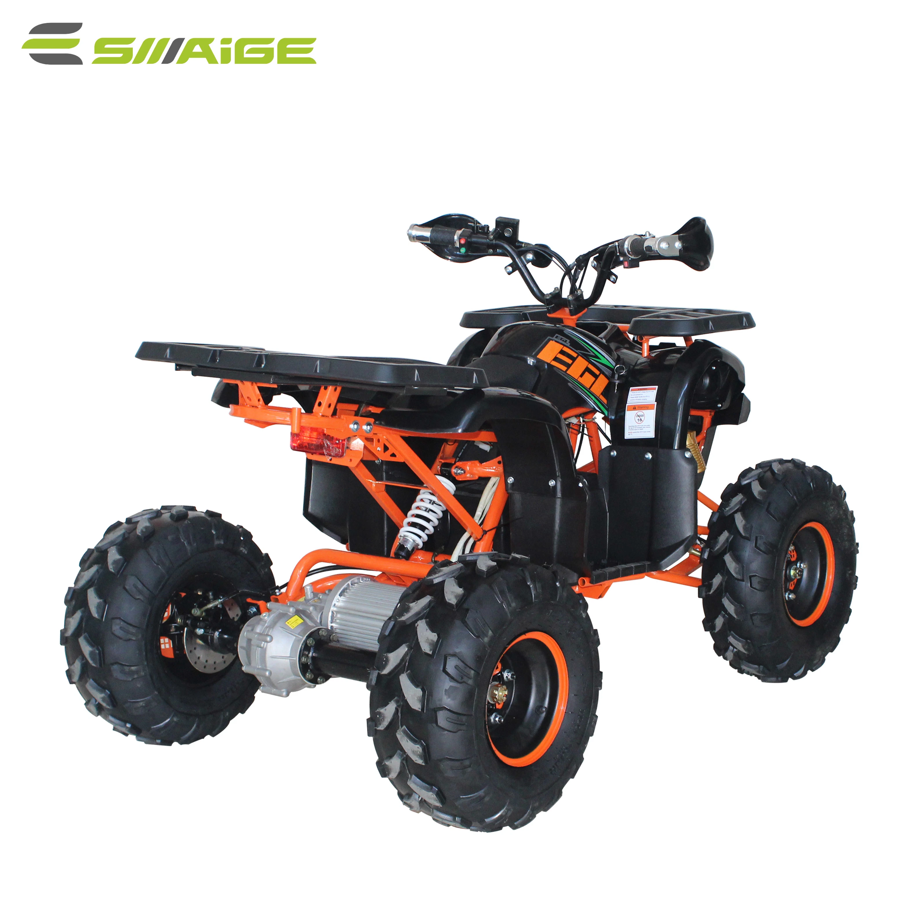 Saige 1500W Scooter Eléctrico 4 Ruedas Nuevo E ATV Mini Coche Quad Eléctrico 4X4 EV 72V para Adultos Granja Precio Barato Electric ATV14 - 39 Cajas