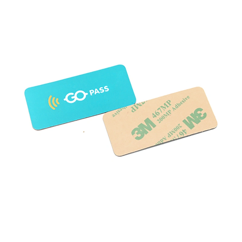 13.56MHz 25mm Diameter PVC 215 Adhesive NFC Coin Tag Token Tag Sticker