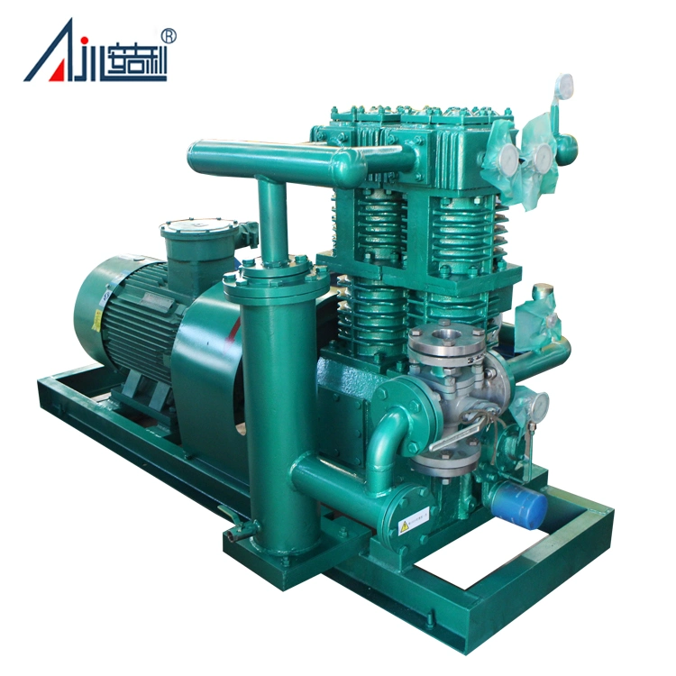 Zw-0.6/10-16 Direct Connection Type Reciprocating Piston Unloading LPG Gas Compressor, Vertical Type Oil-Free/Oil-Lesss, Water-Cooled, 220/380/440V