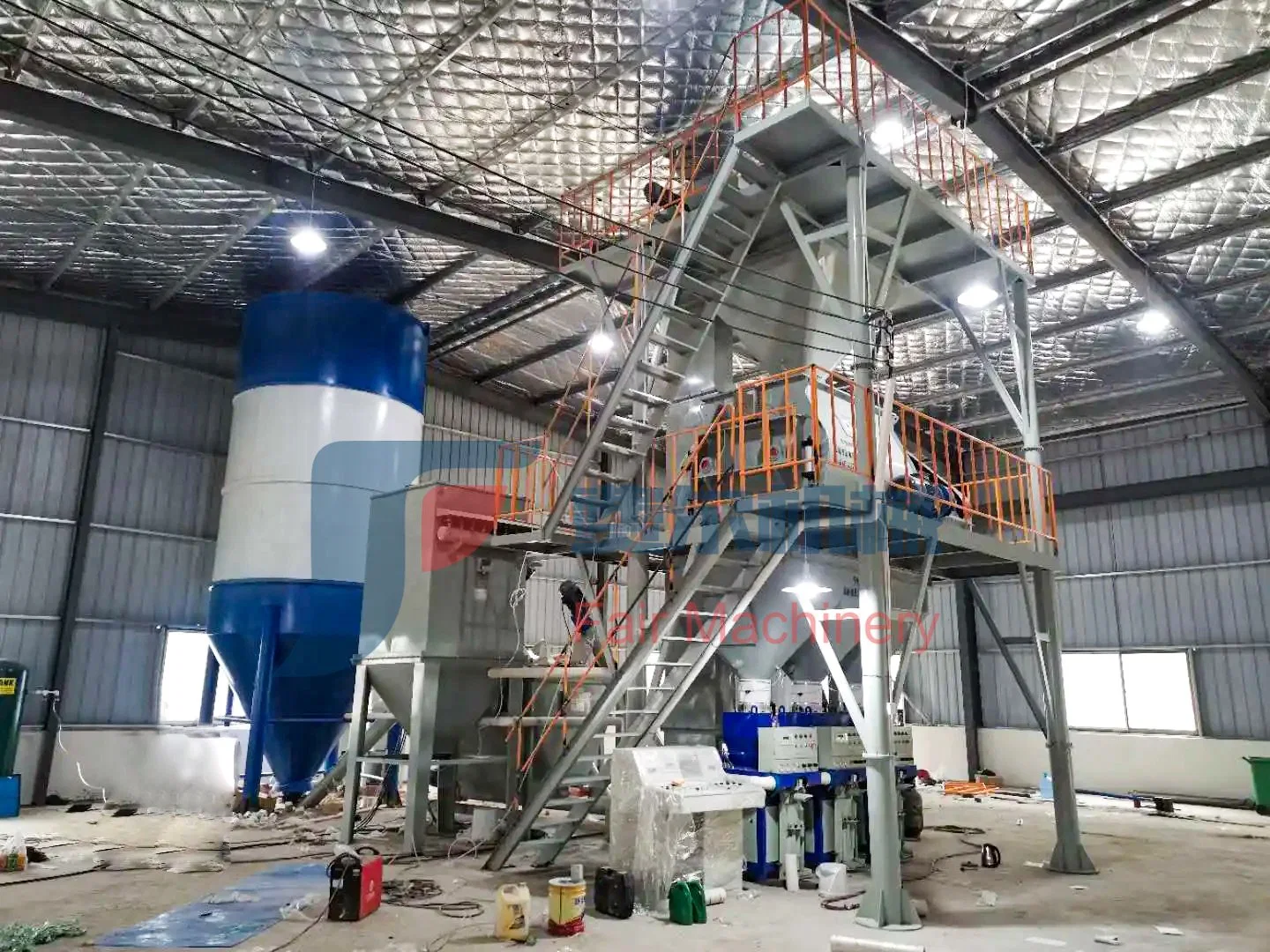 10-30t/H Dry Mixed Construction Mixture Mortar Production Plant Equipment Manufacturing Machine Line