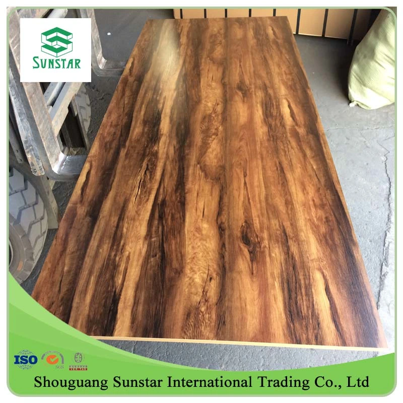 Overlap Jointed, Scarf Joint, Finger Joint Fresh Core Melamine Laminated Plywood Sheets Boards for Furniture