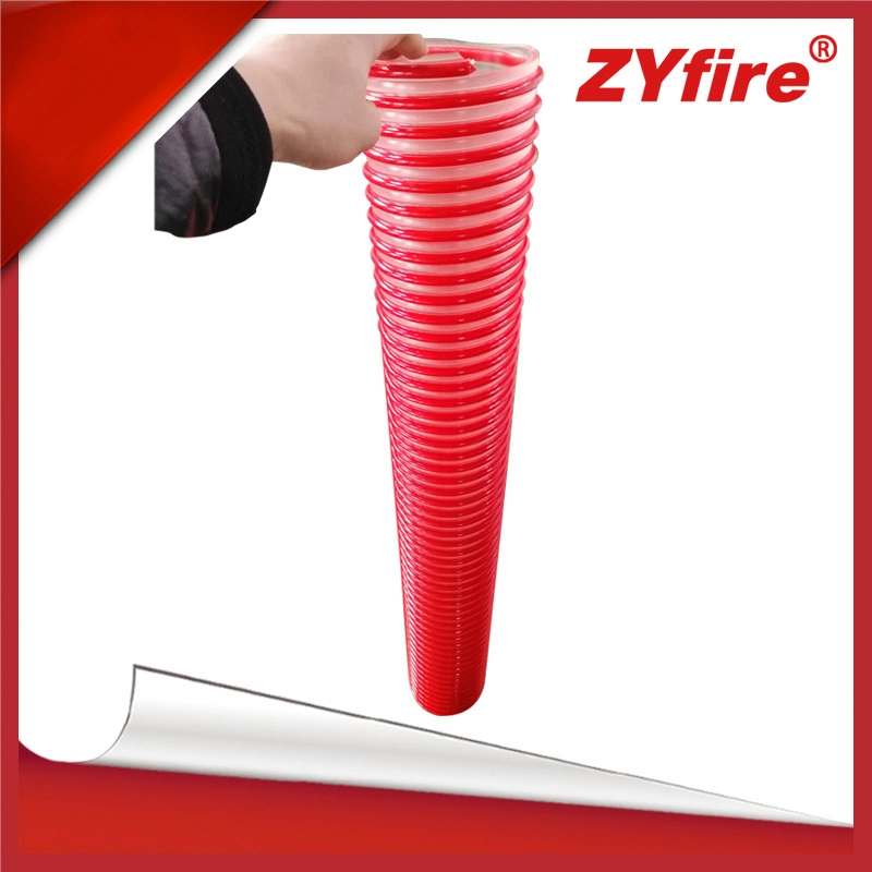 Los fabricantes Zyfire espiral de PVC reforzado personalizada de la manguera de succión de agua