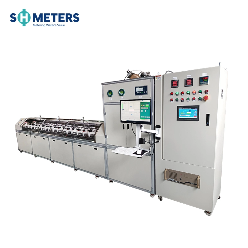 SS304 Material Complete Automatic Type Ultrasonic Water Meter Test Bench