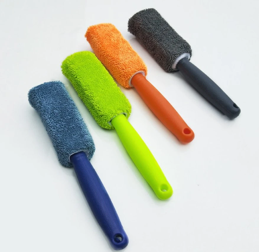 Microfiber Rapidly Cloth Car Wheel & Tire Cleaning Wash Brush