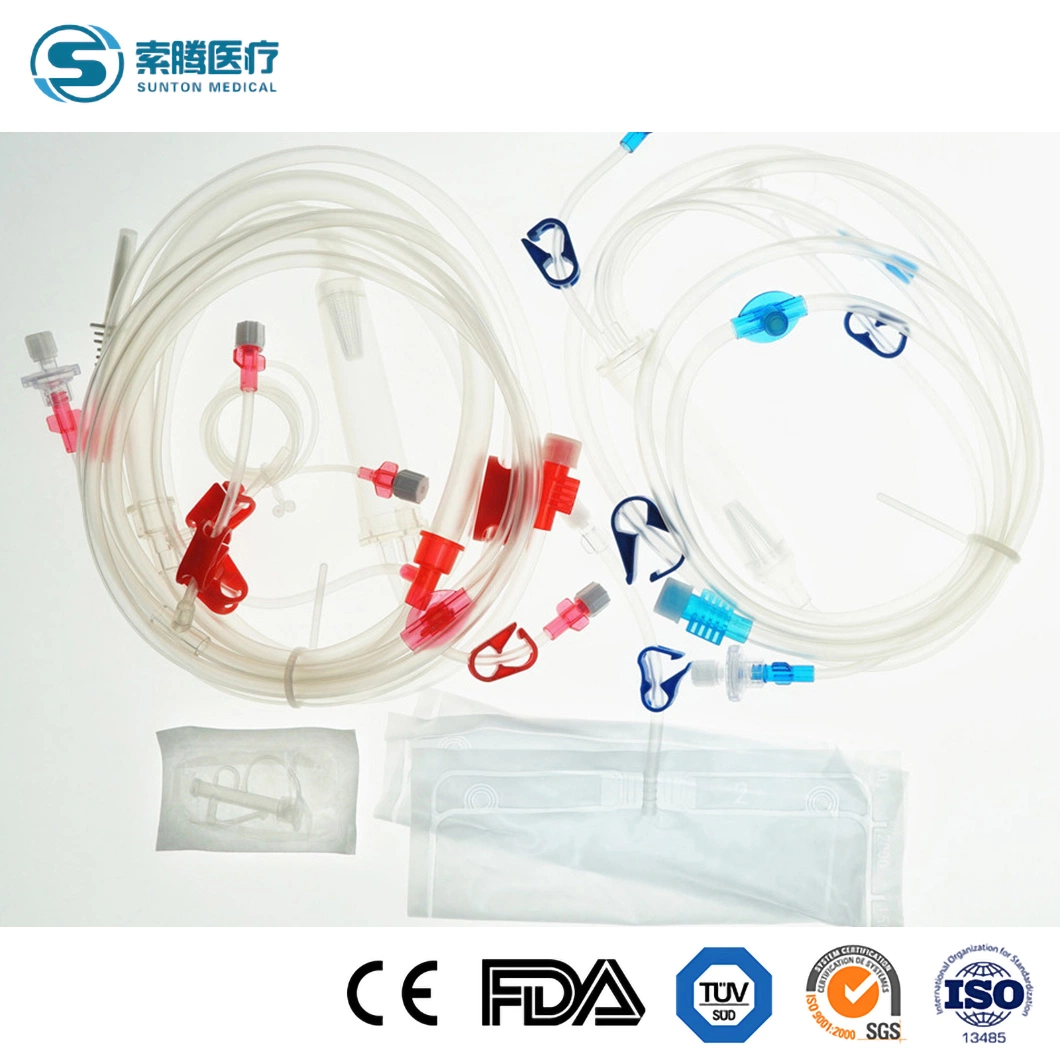 Sunton High quality/High cost performance  Medical Disposable Dialysis Blood Lines China Sterile Hemodialysis Bloodline Manufacturing OEM Custom Medical Hemodialysis Line