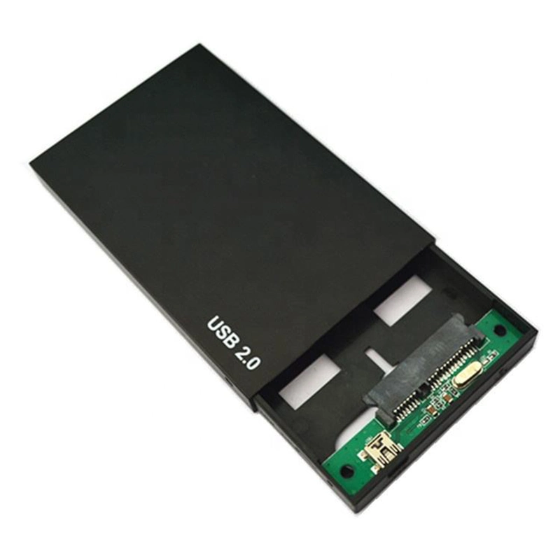 480Mbps USB2.0 HDD Enclosure 2.5-Inch Serial Port SATA SSD Hard Drive Case Support 2tb External HDD Case