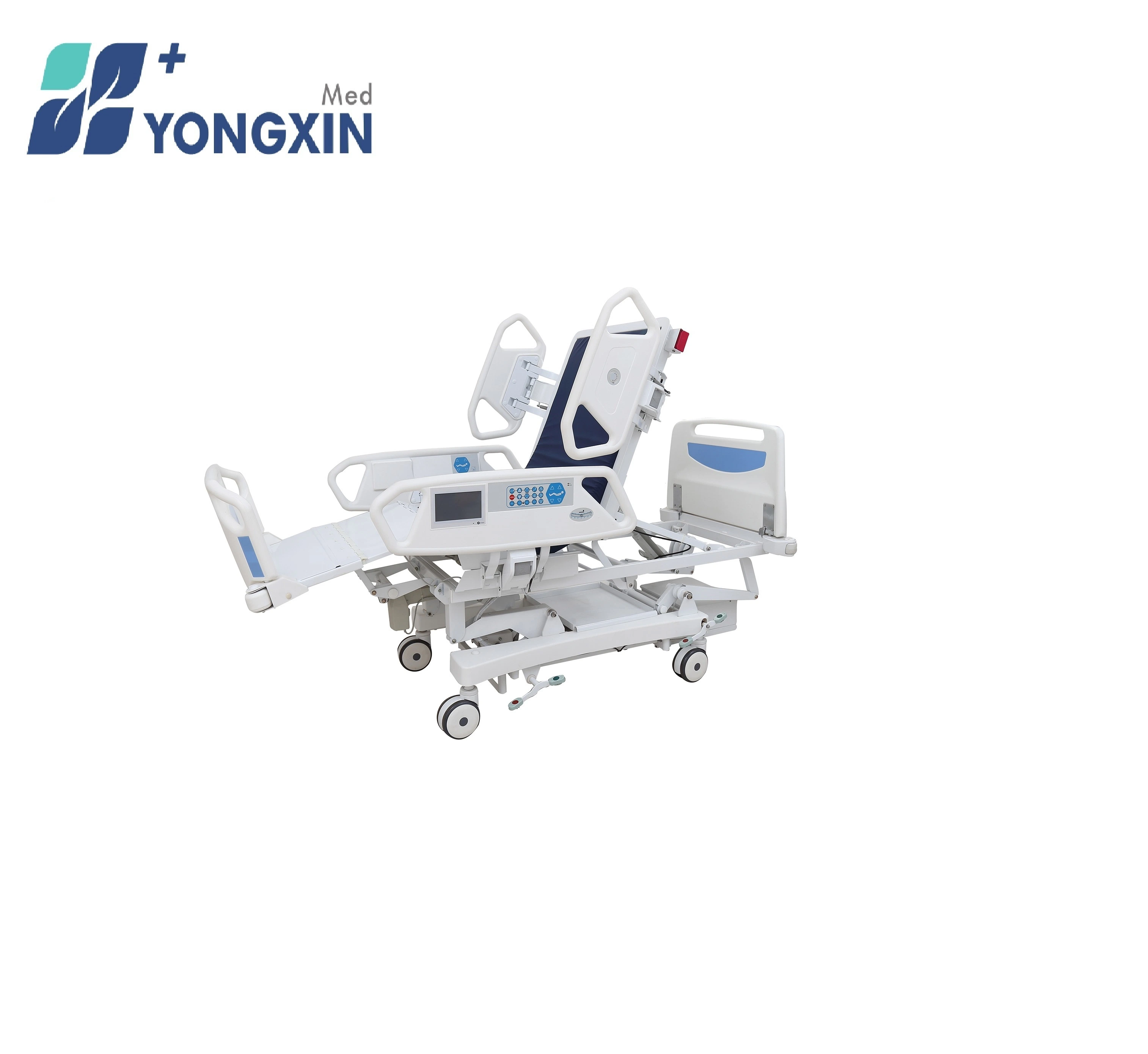 Manufacturer Hot-Seeling Medical Adjustable Chair Position CPR Electric Eight Function ICU Bed