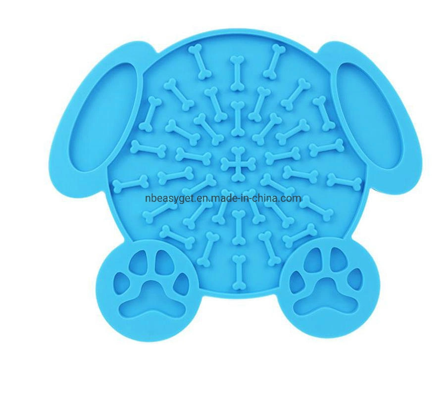 Dog Lick Pad Feeder Lick Mat Wall-Mount, Dog Lick Mat for Anxiety, Alternative for Slow Feeder Dog, Pet Wall-Mount Lick Pad for Medium and Adult Dog Esg12764