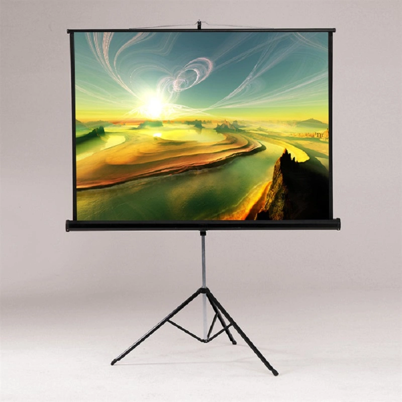 84"X84" Floor Stand Tripod Projection Projector Screen Manufactruer