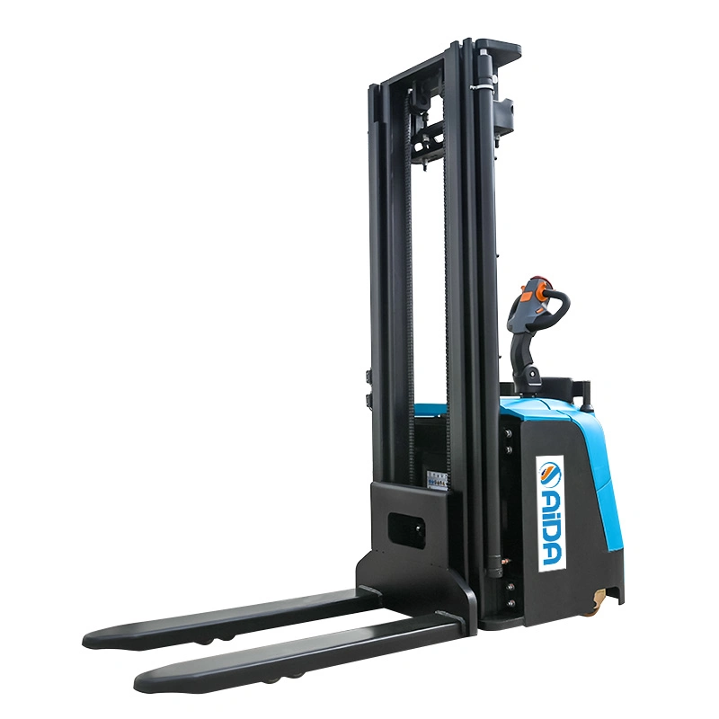 Electric Materials Handling Equipment Lifting for Goods with Stacker Truck