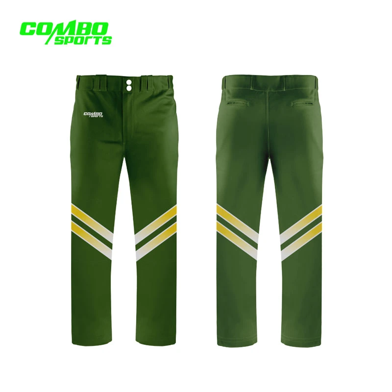 Custom Baseball Shirts Sublimation Sportswear Men Baseball Trousers