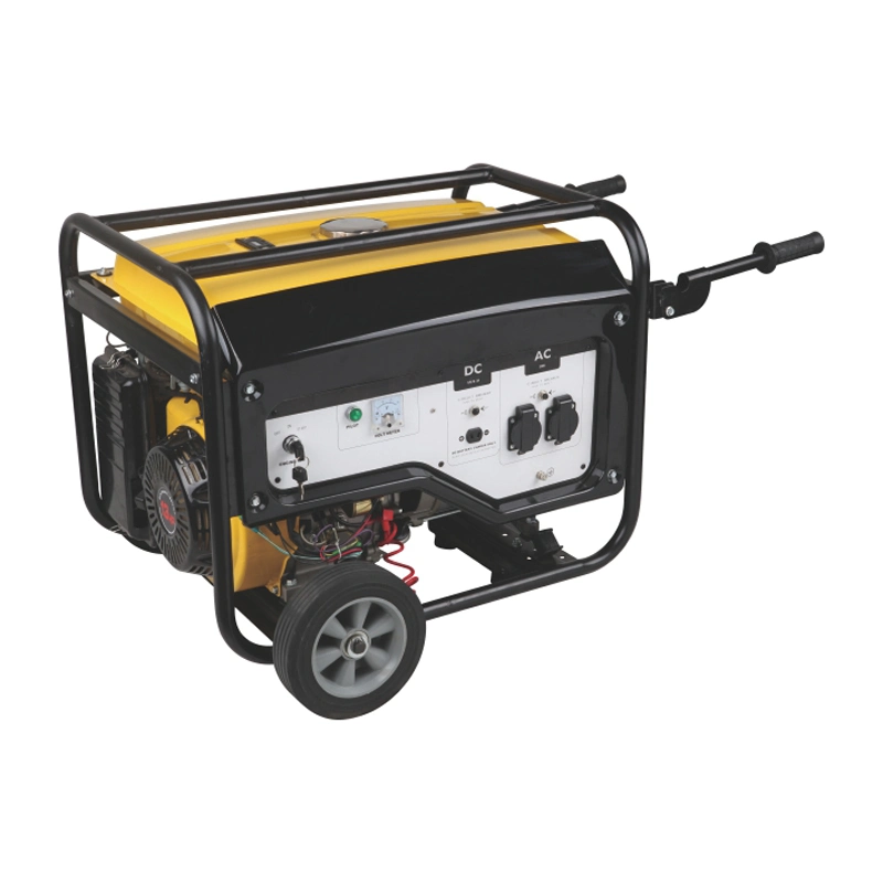 Extec Fuan 5.0kw/5.5kw 110V/220V Electric Air Cooled Portable Petrol Gas Gasoline Generator for Home Building Use