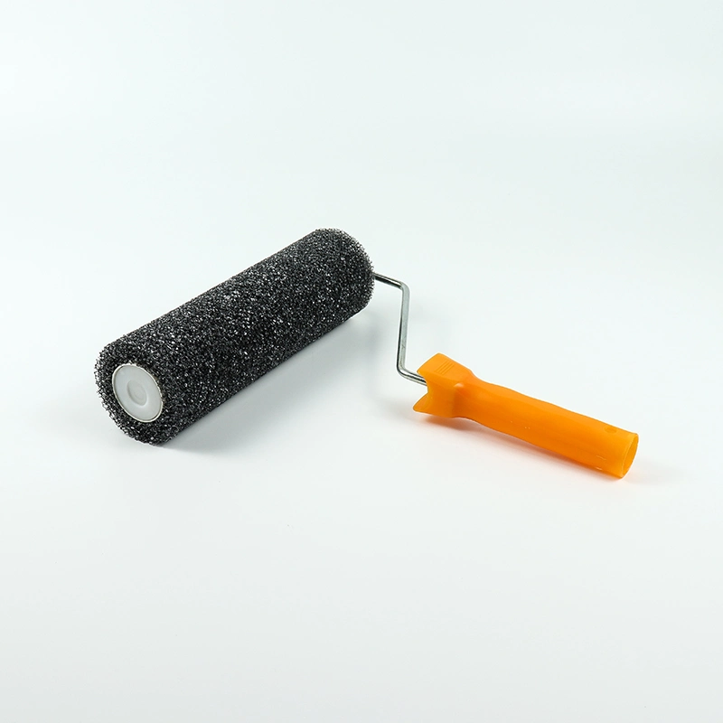 Paint Roller Cover Acrylic Brush with Plastic Handle