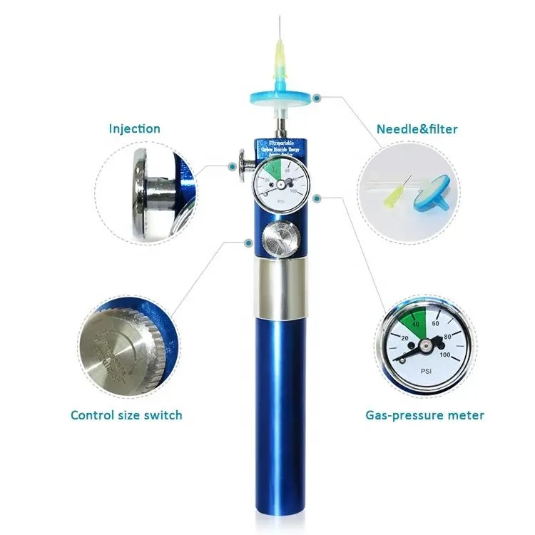 Retirar os sacos para os olhos Mini resultado para fazer com que a marca de estiramento desapareça Salão e Home usam CDT Carboxytherapy