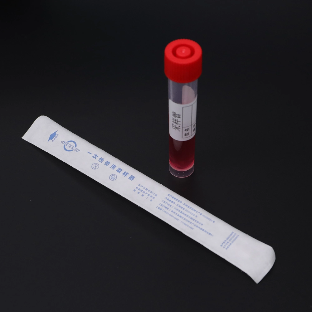 260mm&times; 76mm Without Ethylene Oxide Sterilization Collect Collection Swab