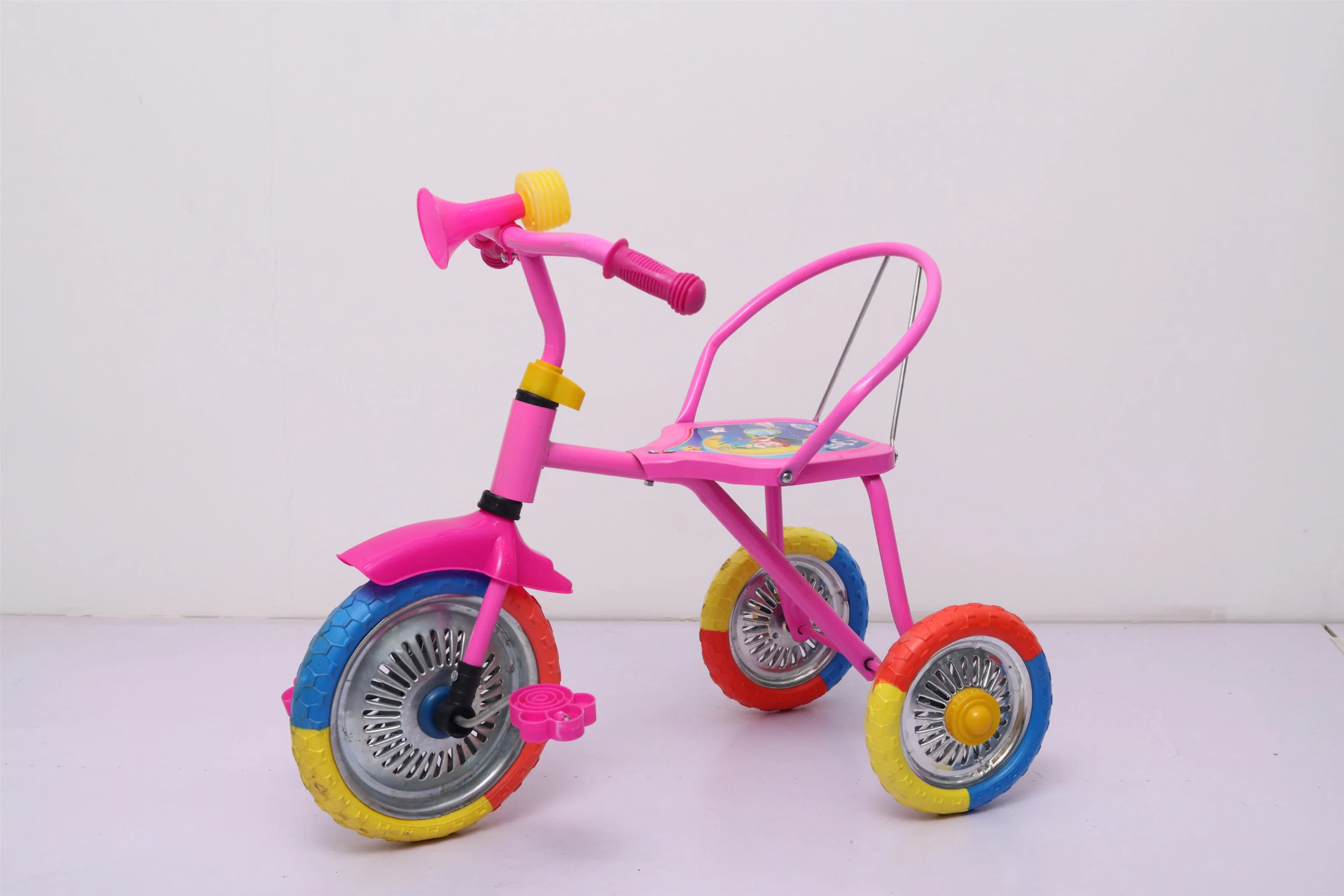 Triciclo con EVA Rueda de color a los niños suban Toy Trike