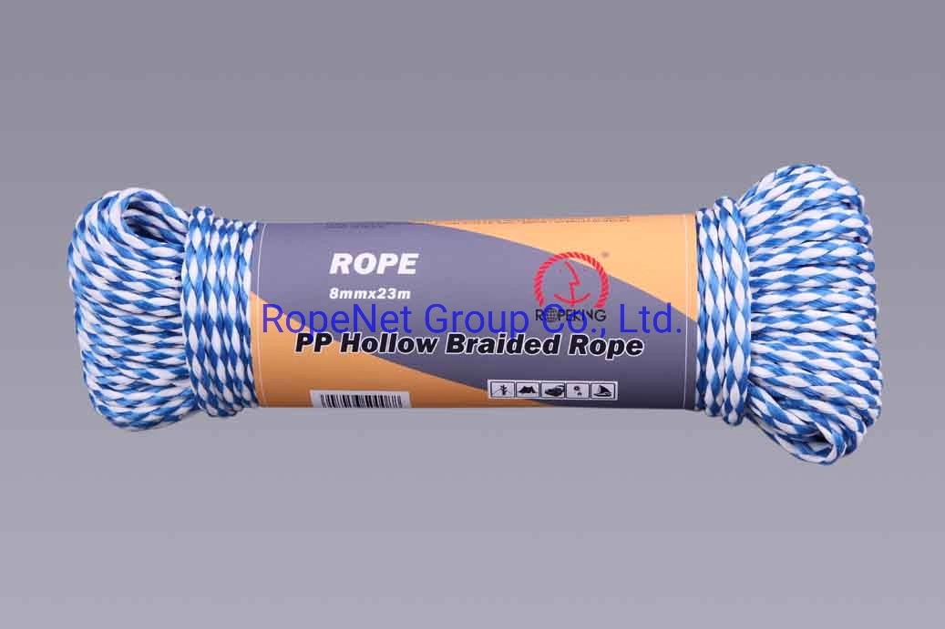 Float Rope with Hollow Braided Construction