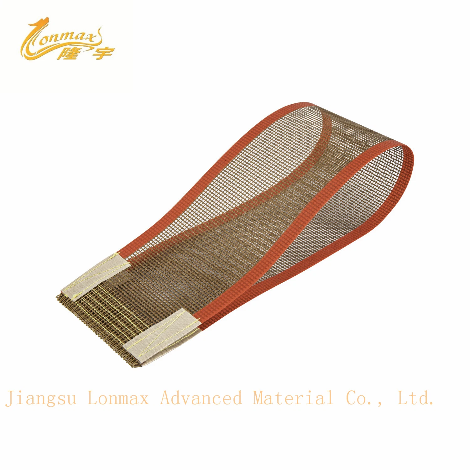 Popular PTFE Coated Conveyer Belts Microwave Drying Fiberglass Mesh